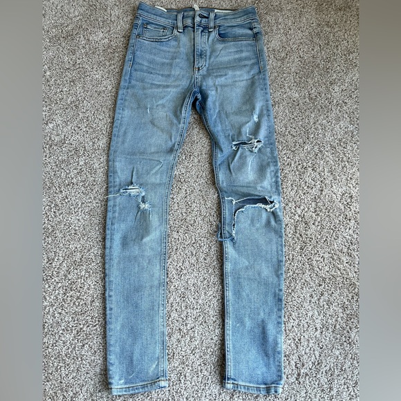 RAG & BONE - High Rise Ankle Skinny Distressed - Picture 1 of 7